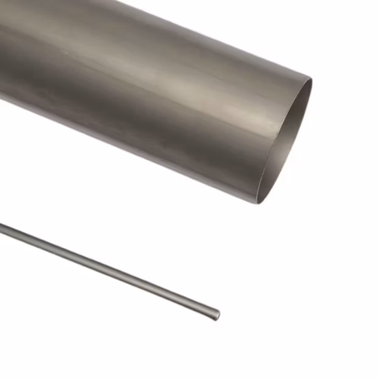 Tubo de titanio de grado 5 con taladro ASTM sin costuras para uso médico, costo de China, a la venta
