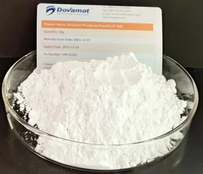 Nuevo material de fosfato de circonio (ZrP) 1um utilizado en la industria electrónica