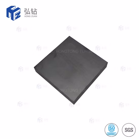 Placa Grande De Carburo De Tungsteno 300X300X100mm